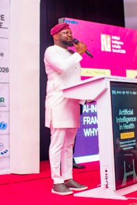 Speakers discussing an AI governance framework at the AI in Health Summit 2026 in Abuja